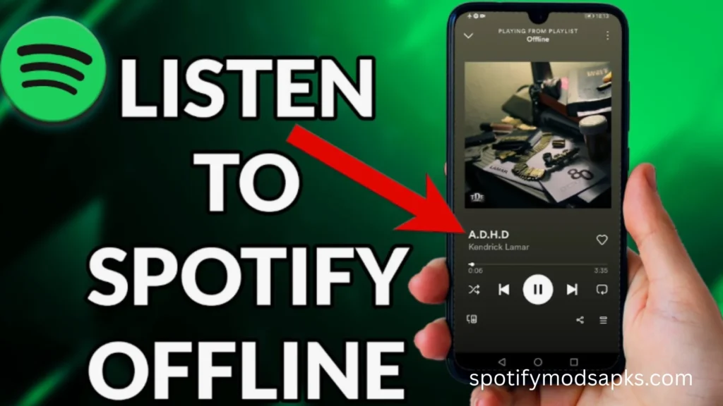 Listen to music offline in Spotify